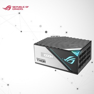 ASUS 华硕 ROG THORⅡ 雷神二代1000W电源 白金认证/PCIE5.0/神光同步/OL ED屏/全日系电容/模组线/10年质保