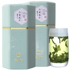 徽六 绿茶潜香500六安瓜片200g 2024新茶一级雨前罐装茶叶自己