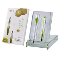 PILOT 百乐 钢笔 SPN-20F 苹果绿 0.5mm 墨胆盒装