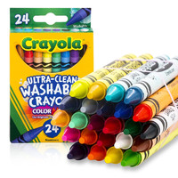 Crayola 绘儿乐 24色可水洗蜡笔52-6924