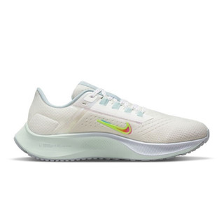 NIKE 耐克 Air Zoom Pegasus 38 女子跑鞋 DH6507-111 白/灰/淡青色 36.5