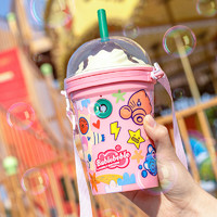 Temi 糖米 抖音同款秋天的第一杯奶茶泡泡机玩具儿童吹泡泡枪网红全自电动男孩女孩礼物