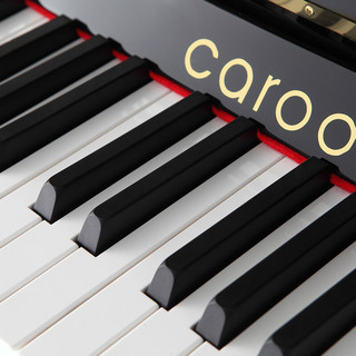 CAROD 卡罗德 C系列 CJ3-M 立式钢琴 123cm 黑色 静音款 家用教学级