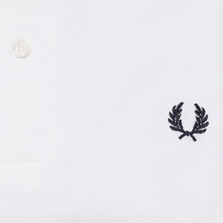 FRED PERRY 佛莱德·派瑞 男士短袖POLO衫 FPXPOCM3600XM 白色/红黑 S