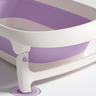 BebeTour BLV02 婴儿折叠浴盆 魅力紫 21*80*48cm