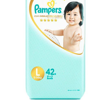 Pampers 帮宝适 一级帮系列 纸尿裤 L40+2片 日版