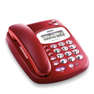 BBK 步步高 HCD007(6132)TSD 电话机 红色