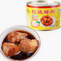 PLUS会员：GULONG 古龙食品 红烧猪肉罐头 256g*1罐