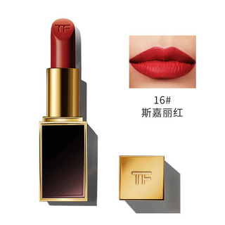 TOM FORD 激情幻魅哑光口红 16#斯嘉丽红 3g