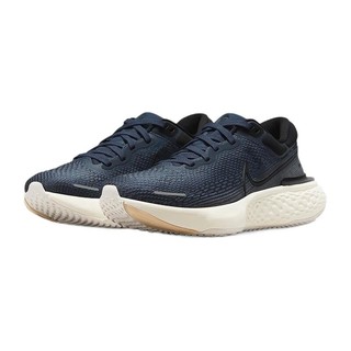 NIKE 耐克 Zoomx Invincible Run 男子跑鞋 CT2228-400 深蓝/黑 44