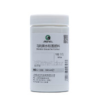 Marie's 马利 G1300 水粉颜料 白色 300ml 单瓶装