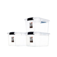 Citylong 禧天龙 收纳箱 44*33*25cm 2个 透明