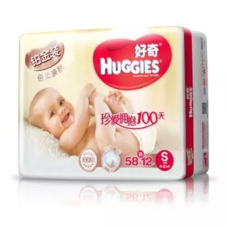 HUGGIES 好奇 铂金装系列 纸尿裤 S70片