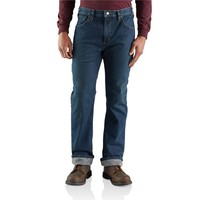 carhartt Men's Rugged Flex Relaxed Fit Straight Leg Knit Lined Jean