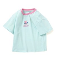 balabala 巴拉巴拉 208222117007-40310 女童T恤 粉绿 130cm