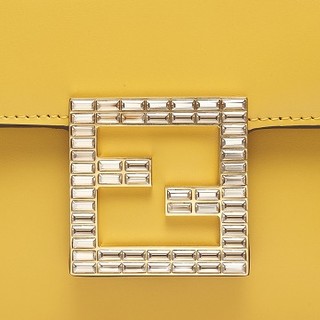 FENDI 黄色 FAB 肩背包