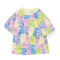 balabala 巴拉巴拉 208222117007-00388 女童T恤 蓝色调 100cm