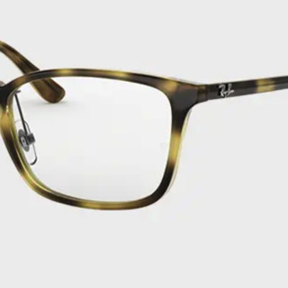 Ray-Ban 雷朋 ORX7149D 中性TR90眼镜框 雪茄色