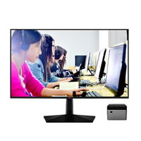 NINGMEI 宁美 CR160 赛扬版 23.8英寸 家用台式机 黑色 (赛扬J4125、核芯显卡、8GB、256GB SSD、风冷)