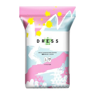 DRESS 吉氏 薄致系列 纸尿裤 L44片