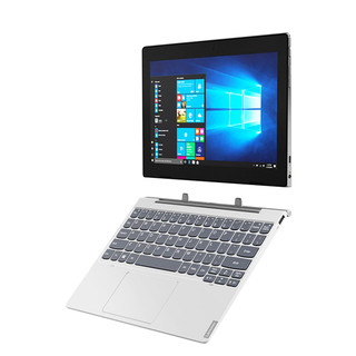 Lenovo 联想 ideapad D335 10.1英寸 Windows 二合一平板电脑 (1920*1200dpi、赛扬N4000、4GB、64GB SSD、WiFi版、灰色）