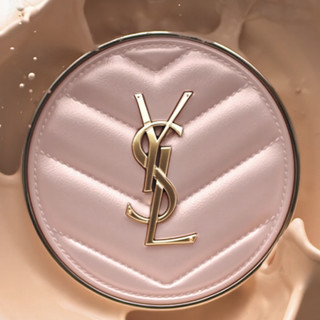 YVES SAINT LAURENT 圣罗兰 明彩粉光轻垫粉底液 #BR10粉白肤色 12g