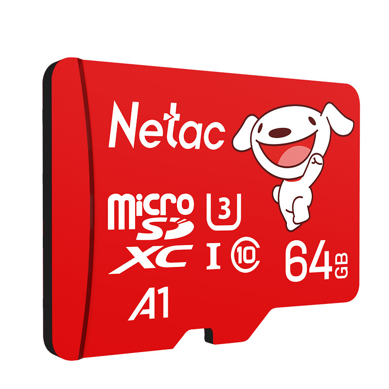 Netac 朗科 JOY联名款 Micro-SD存储卡 64GB（UHS-I、U3、A1）