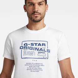G-STAR 男士圆领短袖T恤 D21181
