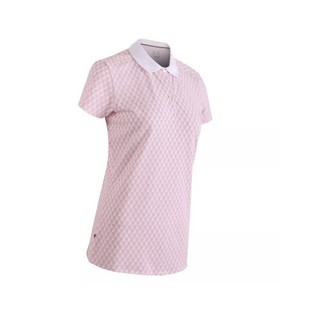 DECATHLON 迪卡侬 500系列 女子POLO衫 8556161 雪白/粉红色 M