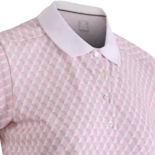 DECATHLON 迪卡侬 500系列 女子POLO衫 8556161 雪白/粉红色 XS