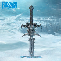 BLIZZARD 暴雪 官方游戏周边魔兽世界霜之哀伤1：1复刻版 预计2022年5月底发货 壁挂+剑身