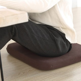 京东京造 方形坐垫 咖啡色