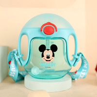 Disney 迪士尼 婴儿学饮杯  米奇蓝色甜甜圈 280ml