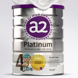 a2 艾尔 Platinum系列 儿童配方奶粉  4段 900g