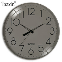 七王星 TAZXIN 北欧风客厅挂钟 TJX7470 12英寸(30厘米)