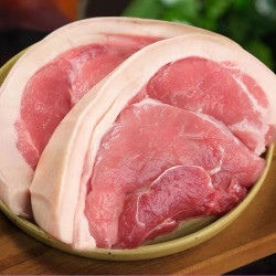 散养猪廋肉猪后腿肉500g