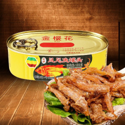 金樱花凤尾鱼罐头184g