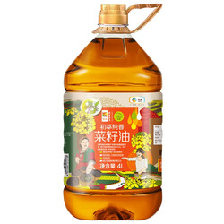 CHUCUI 初萃 浓香菜籽油 4L