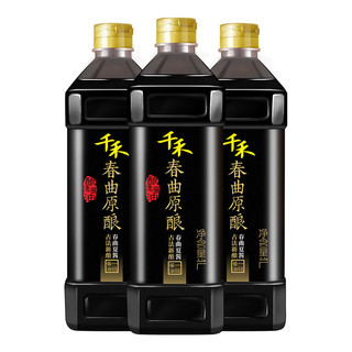 千禾 春曲原酿 酿造生抽酱油 1L