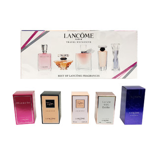 LANCOME 兰蔻 女士香水5件套（美丽人生EDP4ml+奇迹女士EDP5ml+璀璨爱恋EDP5ml+珍爱EDP7.5ml+梦魅女士5ml)