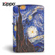  ZIPPO 之宝 打火机 星空月夜油画　