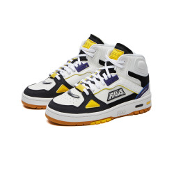 fila斐乐女鞋高帮撞色logo百搭潮流篮球鞋运动休闲鞋经典文化篮球鞋