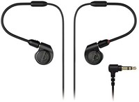 铁三角 ATH-E40 入耳式挂耳式有线耳机 黑色 3.5mm