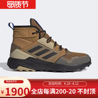 adidas 阿迪达斯 TERREX TRAILMAKER MID COLD.RDY 男士减震登山鞋 深棕 FZ3370 标准42.5码/us9