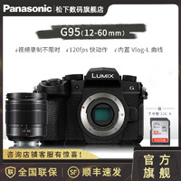 Panasonic 松下 G95微单/无反相机 Vlog视频拍摄 触屏翻转屏 五轴防抖 DC-G95GK+1260mmF3.5-5.6套机