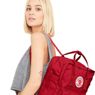 FJÄLLRÄVEN 北极狐 OUTDOOR KankenFamily Kanken Classic系列 中性双肩包 23510-326 公牛红 16L