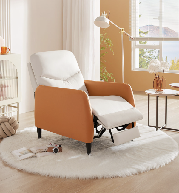 新品发售cheers芝华仕k50733头等舱黑科技自适应躺平单椅爱马橙