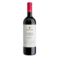 ZONIN 卓林 Chianti 奇安蒂 桑娇维塞 干红葡萄酒 750ml 单瓶装