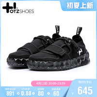 OTZSHOES OTZ丑萌鞋女 厚底帆布鞋男春夏季新品情侣果冻鞋板鞋潮牌商场同款