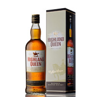 有券的上：HIGHLAND QUEEN 高地女王 苏格兰威士忌 波本桶 700ml